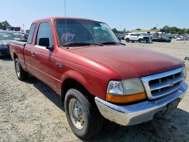 1FTYR14V6YTA32384 - 2000 FORD RANGER SUP RED photo 1