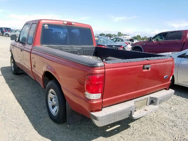 1FTYR14V6YTA32384 - 2000 FORD RANGER SUP RED photo 3