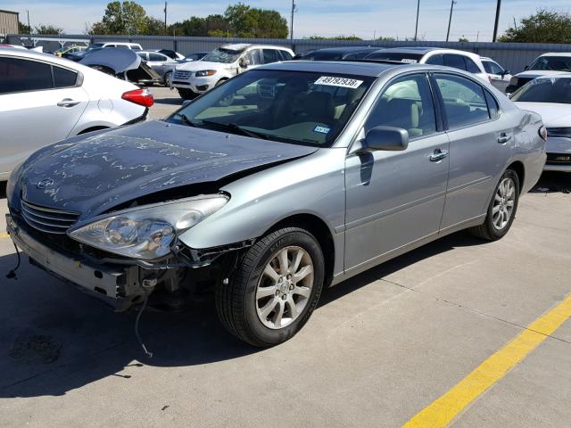 JTHBF30G020030557 - 2002 LEXUS ES 300 GRAY photo 2