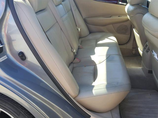 JTHBF30G020030557 - 2002 LEXUS ES 300 GRAY photo 6