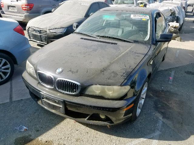 WBABV134X6JT24782 - 2006 BMW 325 CI SUL BLACK photo 2