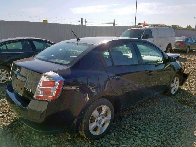 3N1AB61E07L704257 - 2007 NISSAN SENTRA 2.0 BLACK photo 4