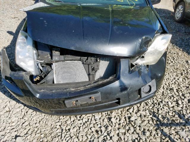 3N1AB61E07L704257 - 2007 NISSAN SENTRA 2.0 BLACK photo 9