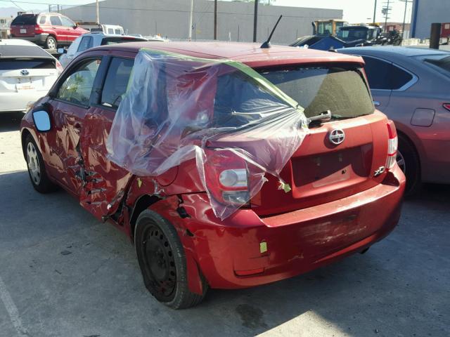 JTKKU10428J023235 - 2008 TOYOTA SCION XD RED photo 3