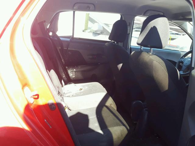 JTKKU10428J023235 - 2008 TOYOTA SCION XD RED photo 6