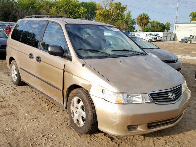 2HKRL18541H561228 - 2001 HONDA ODYSSEY LX GOLD photo 1