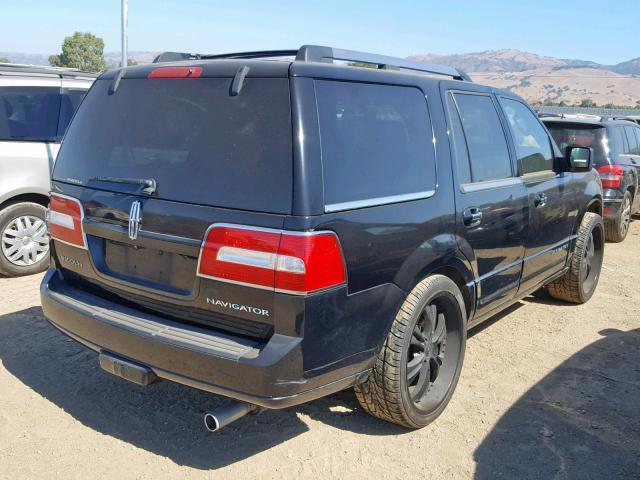 5LMFU28547LJ25143 - 2007 LINCOLN NAVIGATOR BLACK photo 4