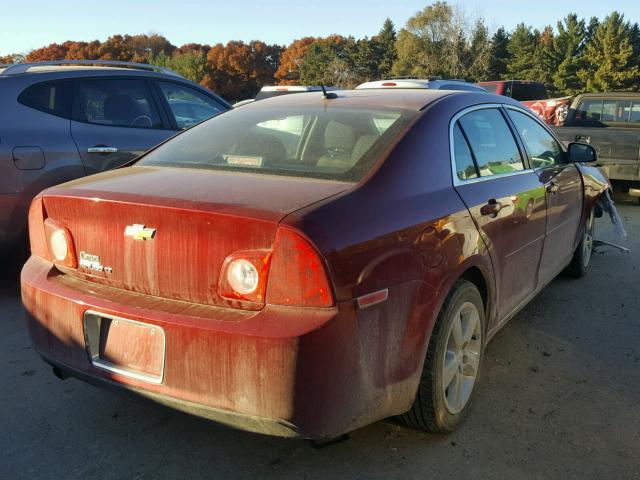 1G1ZC5E17BF303346 - 2011 CHEVROLET MALIBU 1LT 栗色 照片 4