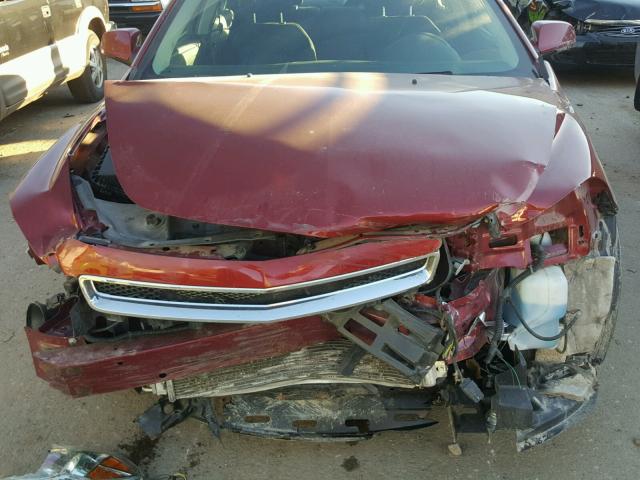 1G1ZC5E17BF303346 - 2011 CHEVROLET MALIBU 1LT 栗色 照片 9