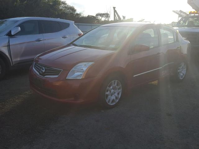 3N1AB6AP7CL736764 - 2012 NISSAN SENTRA 2.0 RED photo 2