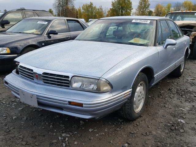 1G3HY52K3SH316326 - 1995 OLDSMOBILE 88 ROYALE BLUE photo 2