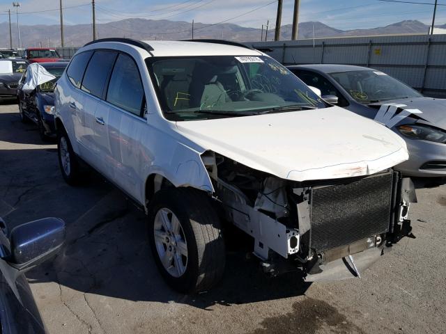 1GNKVJED6CJ161647 - 2012 CHEVROLET TRAVERSE L WHITE photo 1