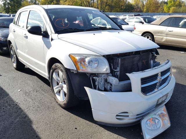 1B3CB4HAXAD533657 - 2010 DODGE CALIBER SX WHITE photo 1