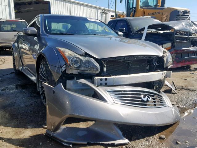 JNKCV64E38M101821 - 2008 INFINITI G37 BASE GRAY photo 1