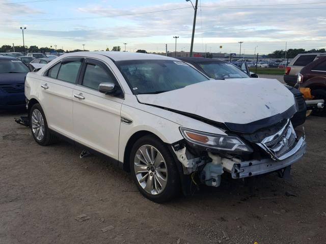 1FAHP2FW8AG144965 - 2010 FORD TAURUS LIM WHITE photo 1