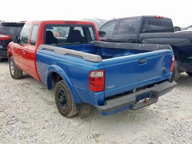 1FTYR14D08PA53957 - 2008 FORD RANGER SUP RED photo 3