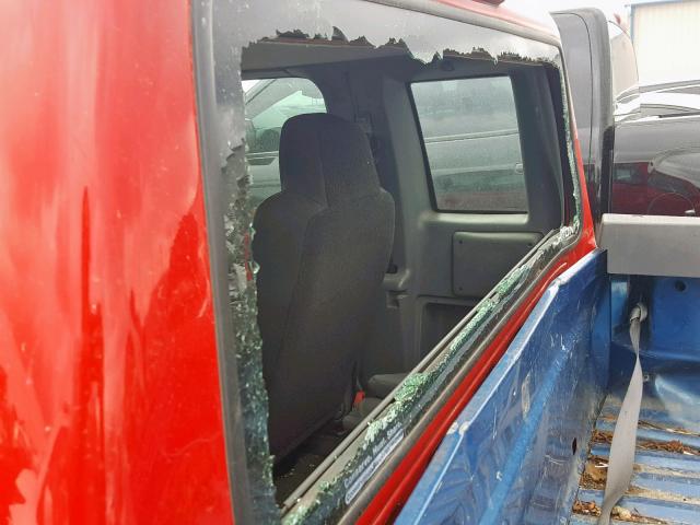 1FTYR14D08PA53957 - 2008 FORD RANGER SUP RED photo 9