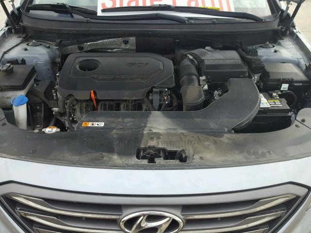 5NPE34AF4FH032906 - 2015 HYUNDAI SONATA SPO GRAY photo 7