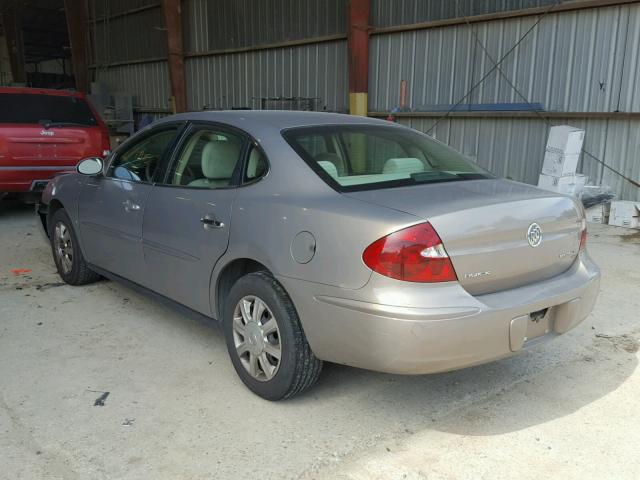 2G4WC552161199108 - 2006 BUICK LACROSSE C GOLD photo 3