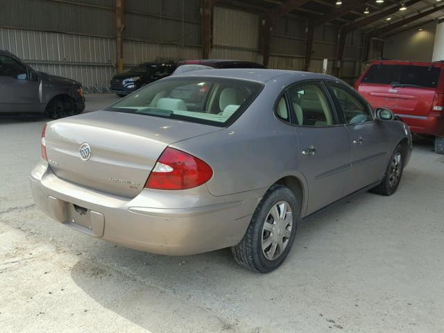 2G4WC552161199108 - 2006 BUICK LACROSSE C GOLD photo 4