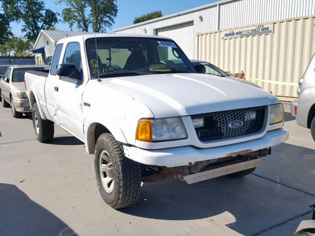 1FTYR14E93PA58219 - 2003 FORD RANGER SUP WHITE photo 1