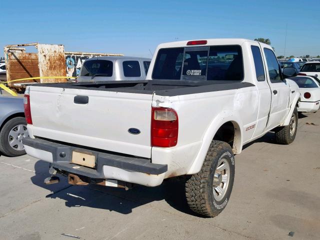 1FTYR14E93PA58219 - 2003 FORD RANGER SUP WHITE photo 4