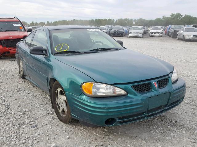 1G2NE12T9XM714737 - 1999 PONTIAC GRAND AM S GREEN photo 1