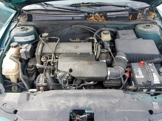 1G2NE12T9XM714737 - 1999 PONTIAC GRAND AM S GREEN photo 7