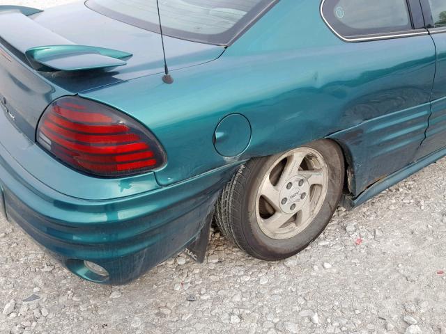 1G2NE12T9XM714737 - 1999 PONTIAC GRAND AM S GREEN photo 9