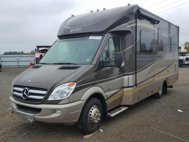 WDAPF4CC3D9553689 - 2013 MERCEDES-BENZ SPRINTER BROWN photo 2