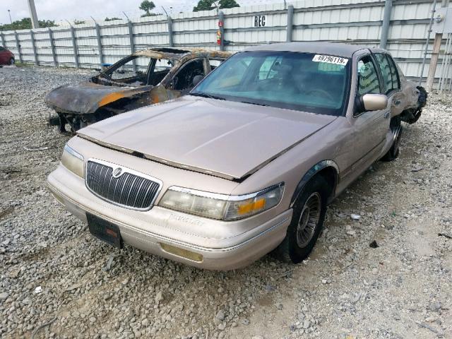 2MELM75W5VX732235 - 1997 MERCURY GRAND MARQ BEIGE photo 2