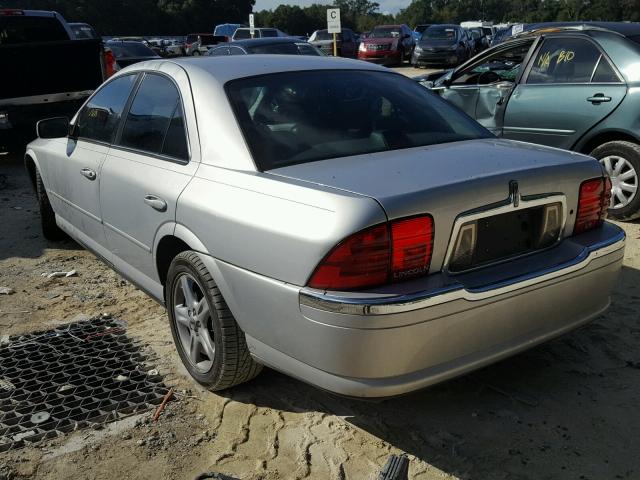 1LNHM86S31Y690212 - 2001 LINCOLN LS SILVER photo 3