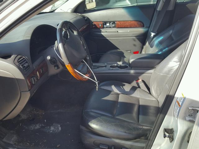 1LNHM86S31Y690212 - 2001 LINCOLN LS SILVER photo 5