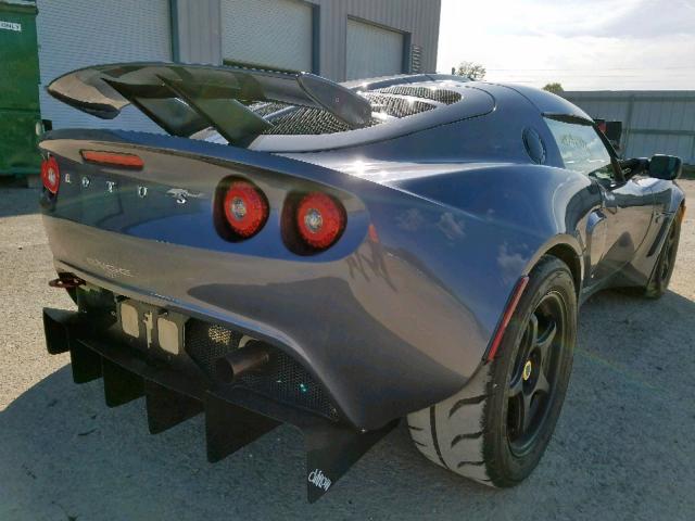 SCCVC11147HL82666 - 2007 LOTUS EXIGE S GRAY photo 4