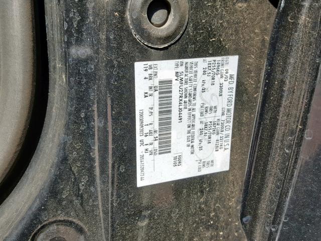 5LMFU27RX4LJ04491 - 2004 LINCOLN NAVIGATOR BLACK photo 10