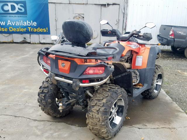 LCELVYZ21D6002215 - 2013 CFMT ATV ORANGE photo 4