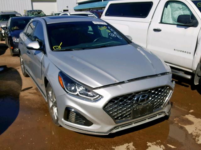 5NPE34AF2JH637824 - 2018 HYUNDAI SONATA SPO SILVER photo 1