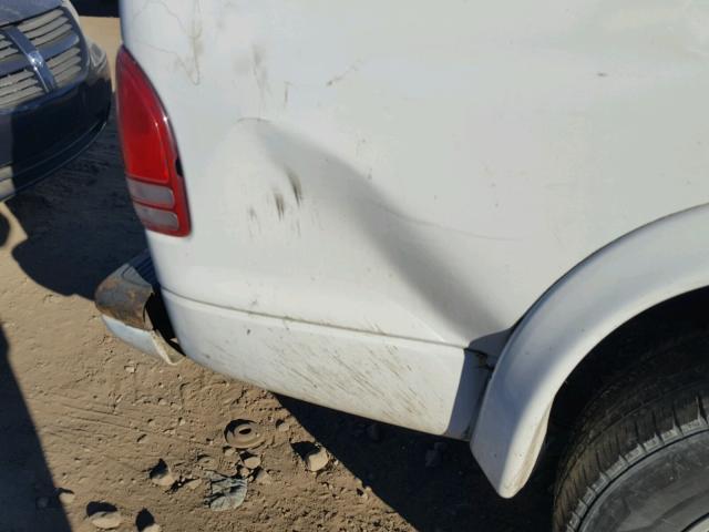 1D7HL38N34S649352 - 2004 DODGE DAKOTA QUA WHITE photo 9