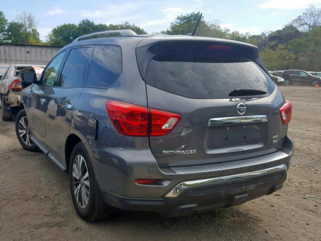 5N1DR2MM9HC913071 - 2017 NISSAN PATHFINDER GRAY photo 3