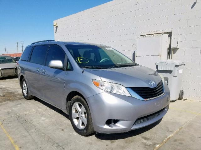 5TDKK3DC7BS097061 - 2011 TOYOTA SIENNA LE SILVER photo 1