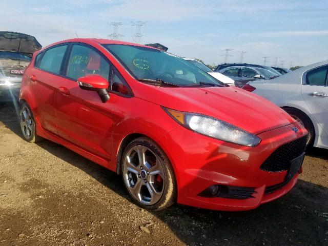 3FADP4GX7FM187997 - 2015 FORD FIESTA ST ORANGE photo 1