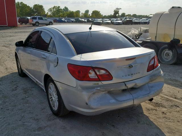 1C3LC56R27N531631 - 2007 CHRYSLER SEBRING TO SILVER photo 3