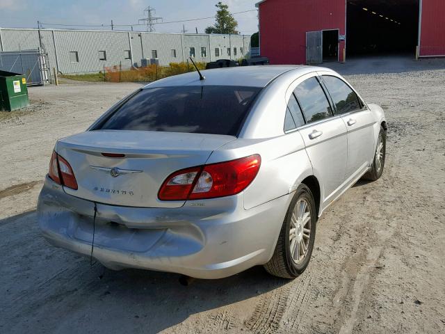 1C3LC56R27N531631 - 2007 CHRYSLER SEBRING TO SILVER photo 4