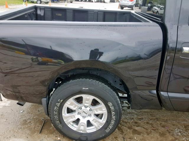 1N6AA1EK5HN554955 - 2017 NISSAN TITAN S BLACK photo 9