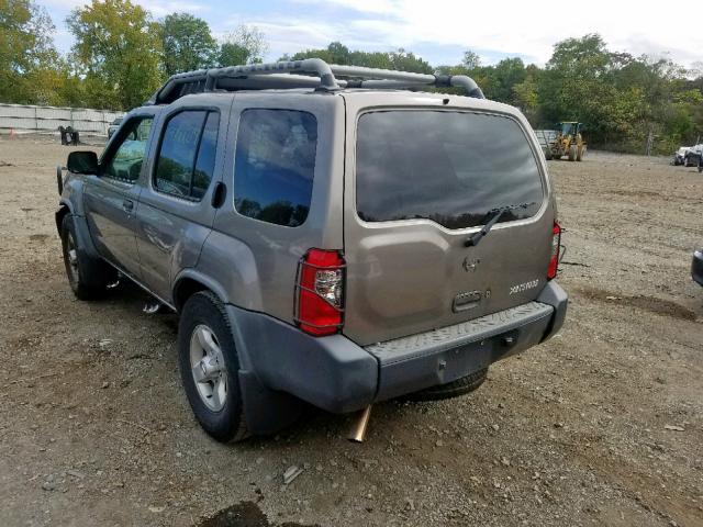 5N1ED28Y64C680485 - 2004 NISSAN XTERRA XE GRAY photo 3