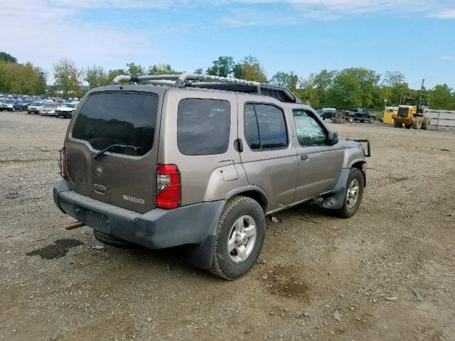 5N1ED28Y64C680485 - 2004 NISSAN XTERRA XE GRAY photo 4