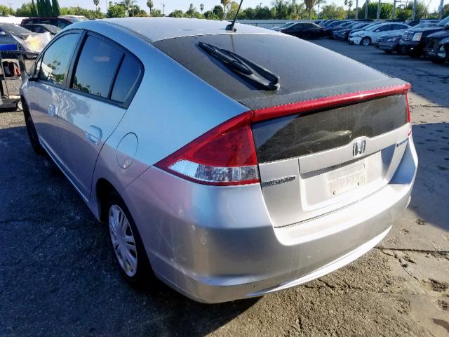 JHMZE2H54BS012338 - 2011 HONDA INSIGHT LX SILVER photo 3