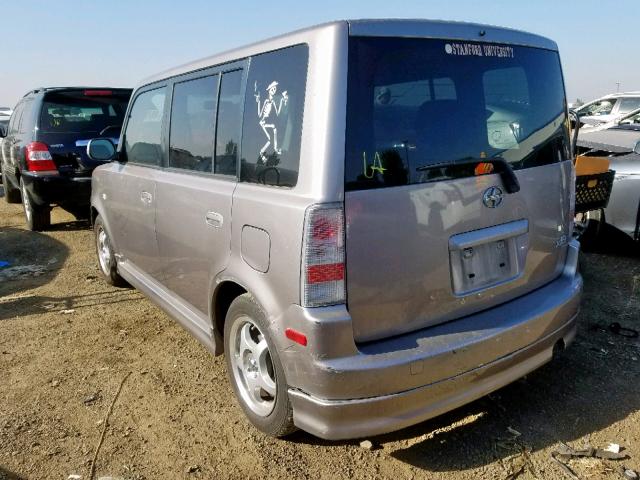 JTLKT324150206070 - 2005 TOYOTA SCION XB 银色 照片 3
