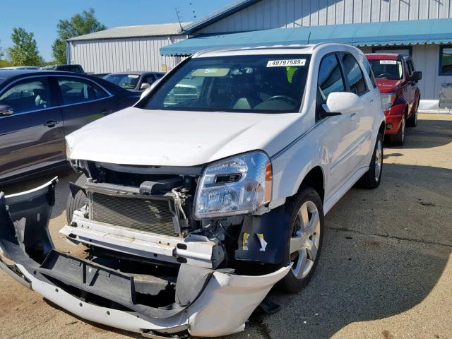 2CNDL937786067246 - 2008 CHEVROLET EQUINOX SP WHITE photo 2