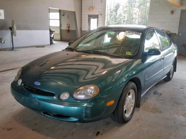 1FALP52U4TG316721 - 1996 FORD TAURUS GL GREEN photo 2